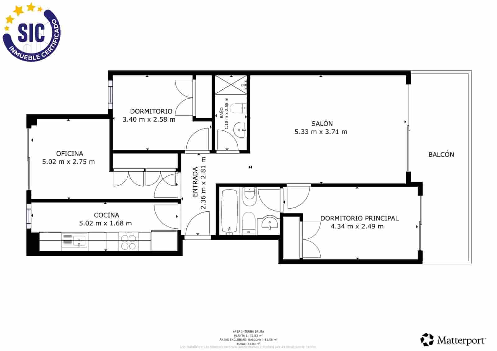 3 sovrum Lägenhet till salu i Gandia med pool garage - 270 000 € (Ref: 9929523)