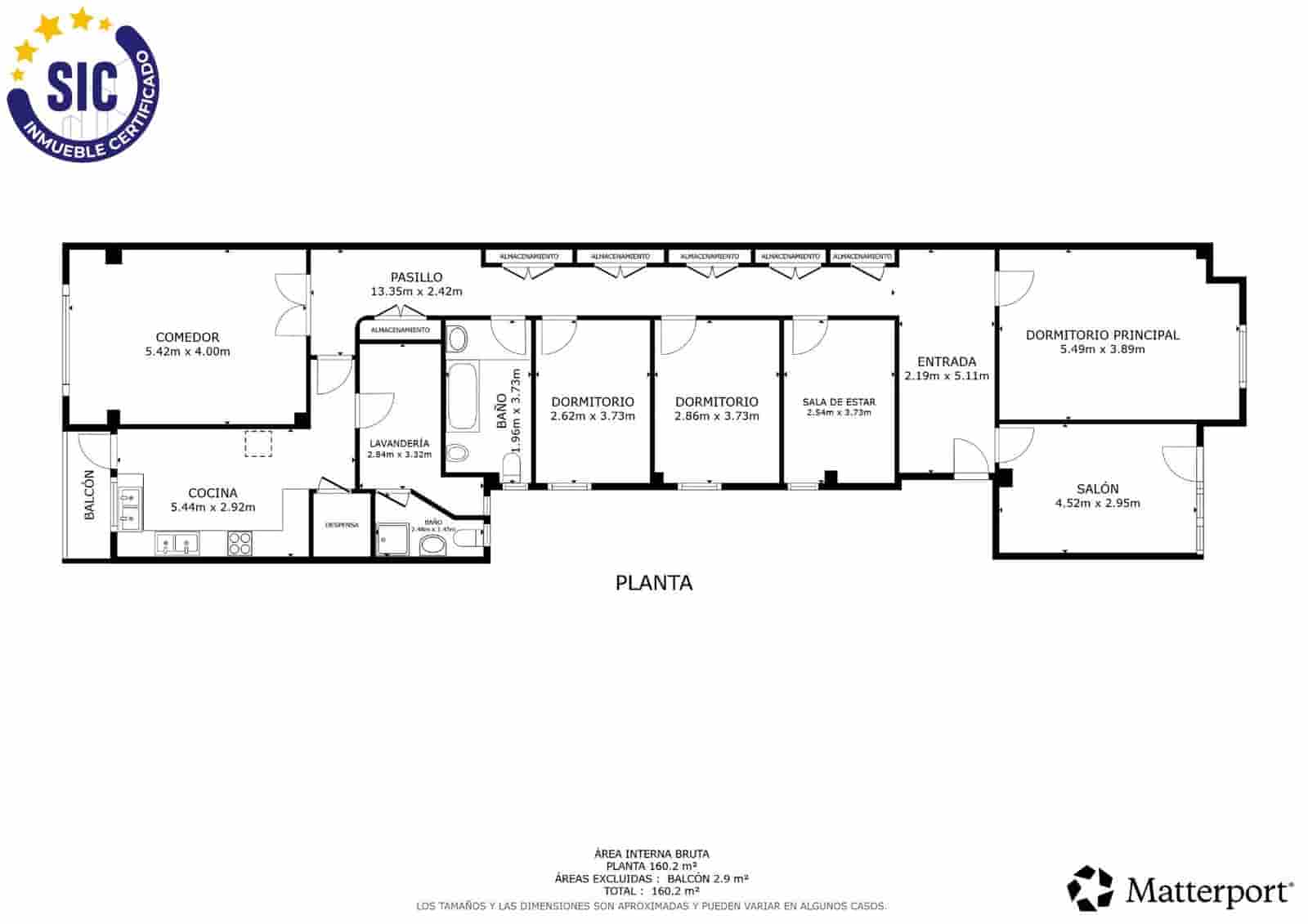 6 bedroom Flat for sale in Valencia city - € 710,000 (Ref: 9934360)