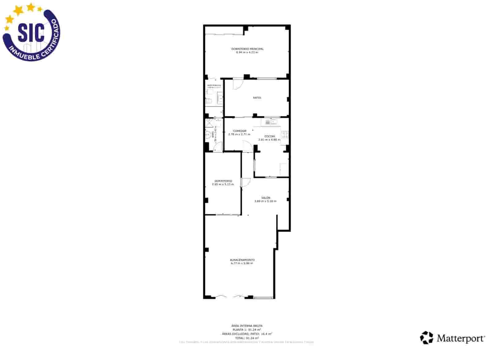 2 slaapkamer Appartement te koop in Alginet met garage - € 170.000 (Ref: 9936530)