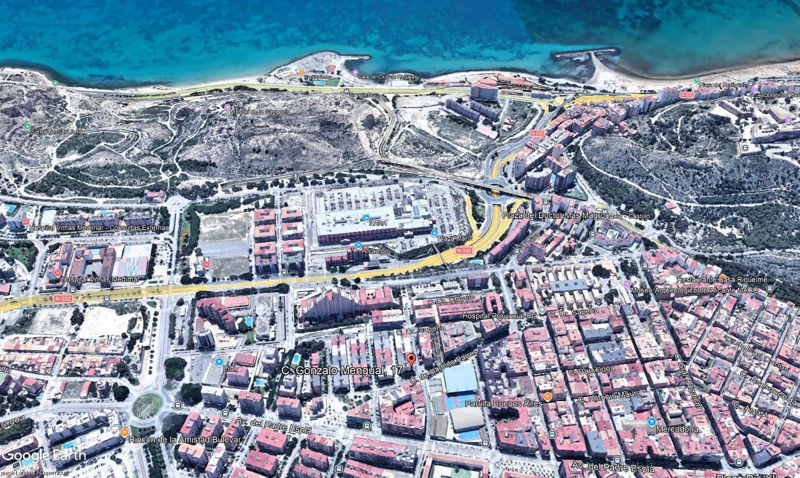 3 sovrum Lägenhet till salu i Alicante stad - 260 000 € (Ref: 10132600)