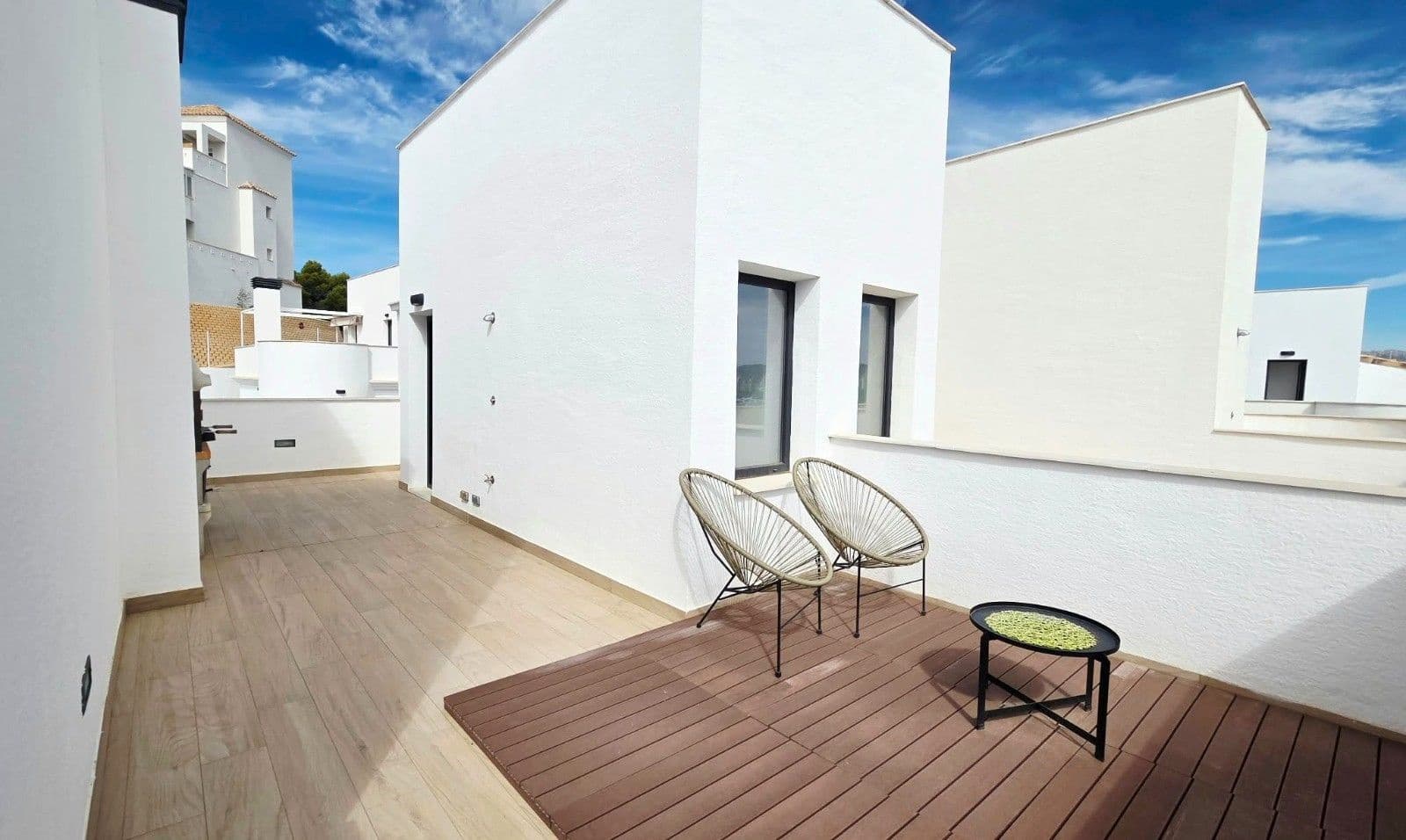2 bedroom Semi-detached Villa for sale in Finestrat with pool garage - € 359,000 (Ref: 10159094)