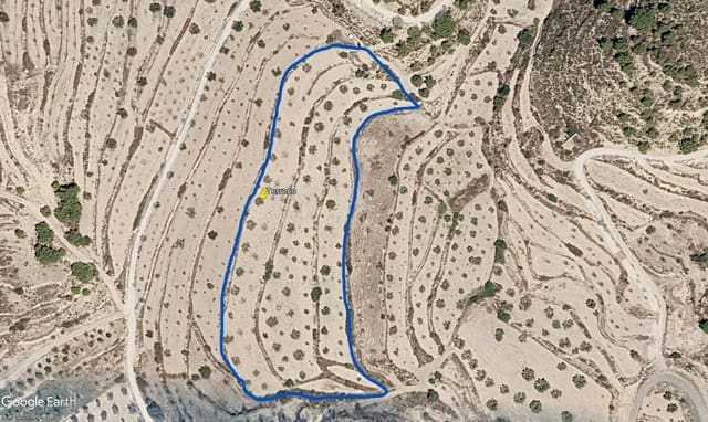 Ubebygd land til salgs i Relleu - € 62 000 (Ref: 10168244)