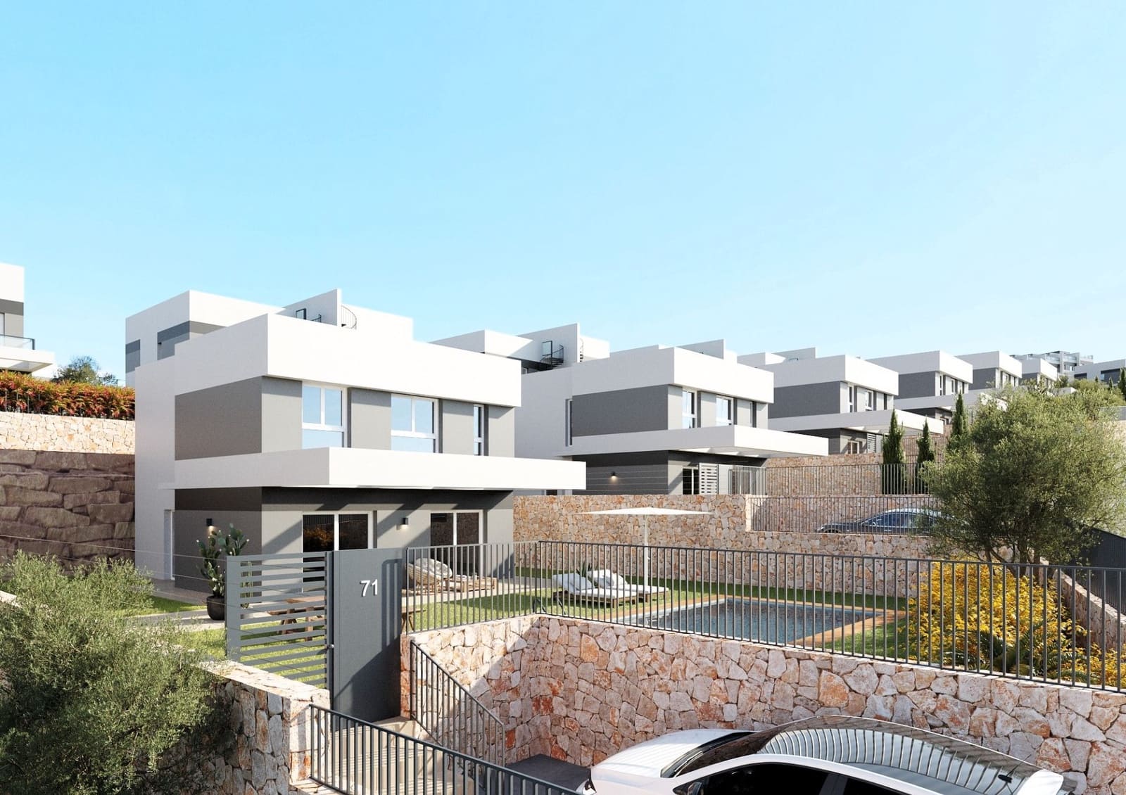 4 camera da letto Villa in vendita in Finestrat con piscina garage - 555.000 € (Rif: 8912624)