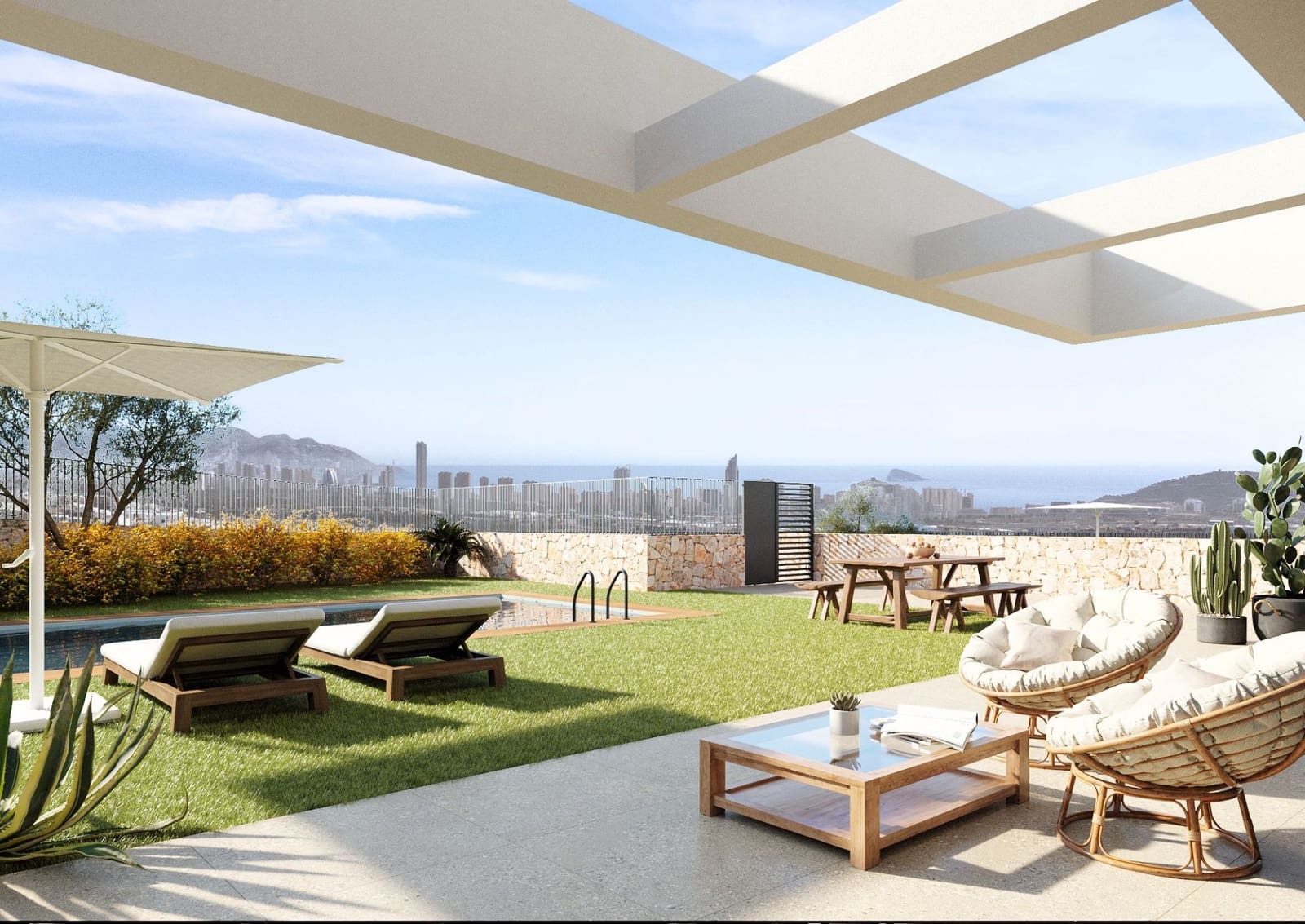 4 camera da letto Villa in vendita in Finestrat con piscina garage - 555.000 € (Rif: 8912624)