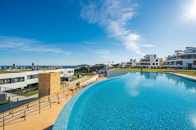 2 chambre Appartement à vendre à Balcón de Finestrat - Terra Marina, Finestrat avec piscine garage - 450 000 € (Ref: 9721371)