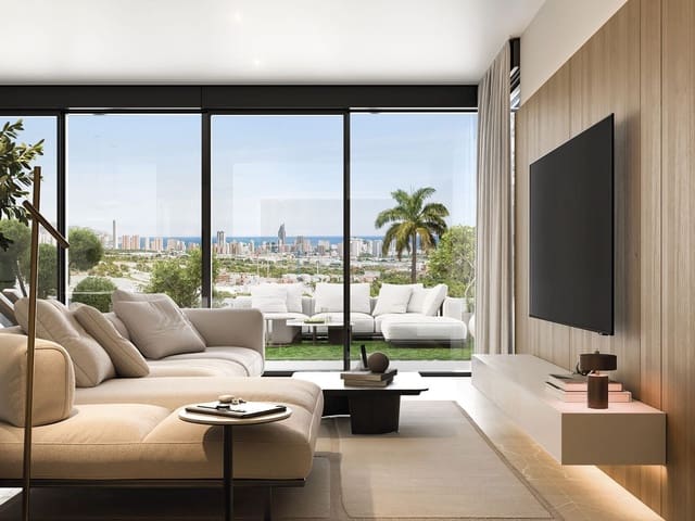 2 chambre Appartement à vendre à Balcón de Finestrat - Terra Marina, Finestrat avec piscine garage - 450 000 € (Ref: 9721371)