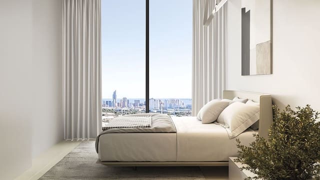 2 chambre Appartement à vendre à Balcón de Finestrat - Terra Marina, Finestrat avec piscine garage - 450 000 € (Ref: 9721371)