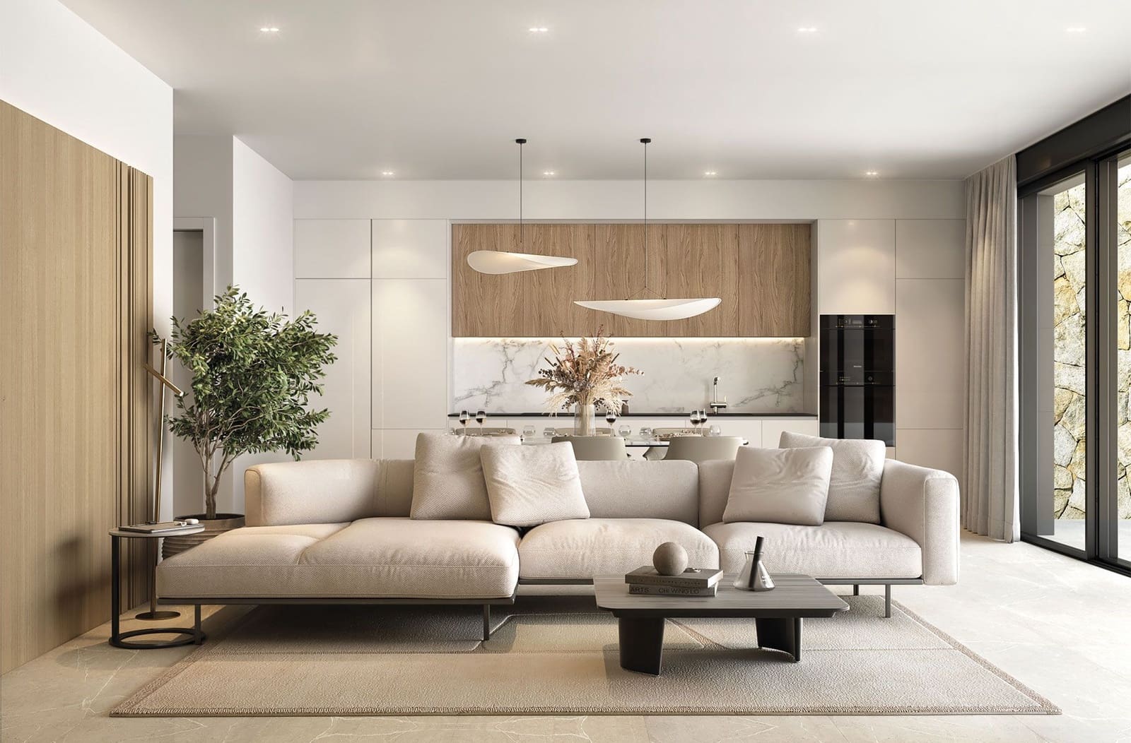 2 bedroom Apartment for sale in Finestrat with pool garage - € 450,000 (Ref: 9721371)