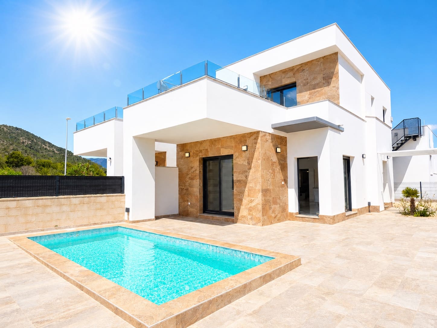 3 Zimmer Villa zu verkaufen in Polop mit Pool Garage - 489.000 € (Ref: 9827086)