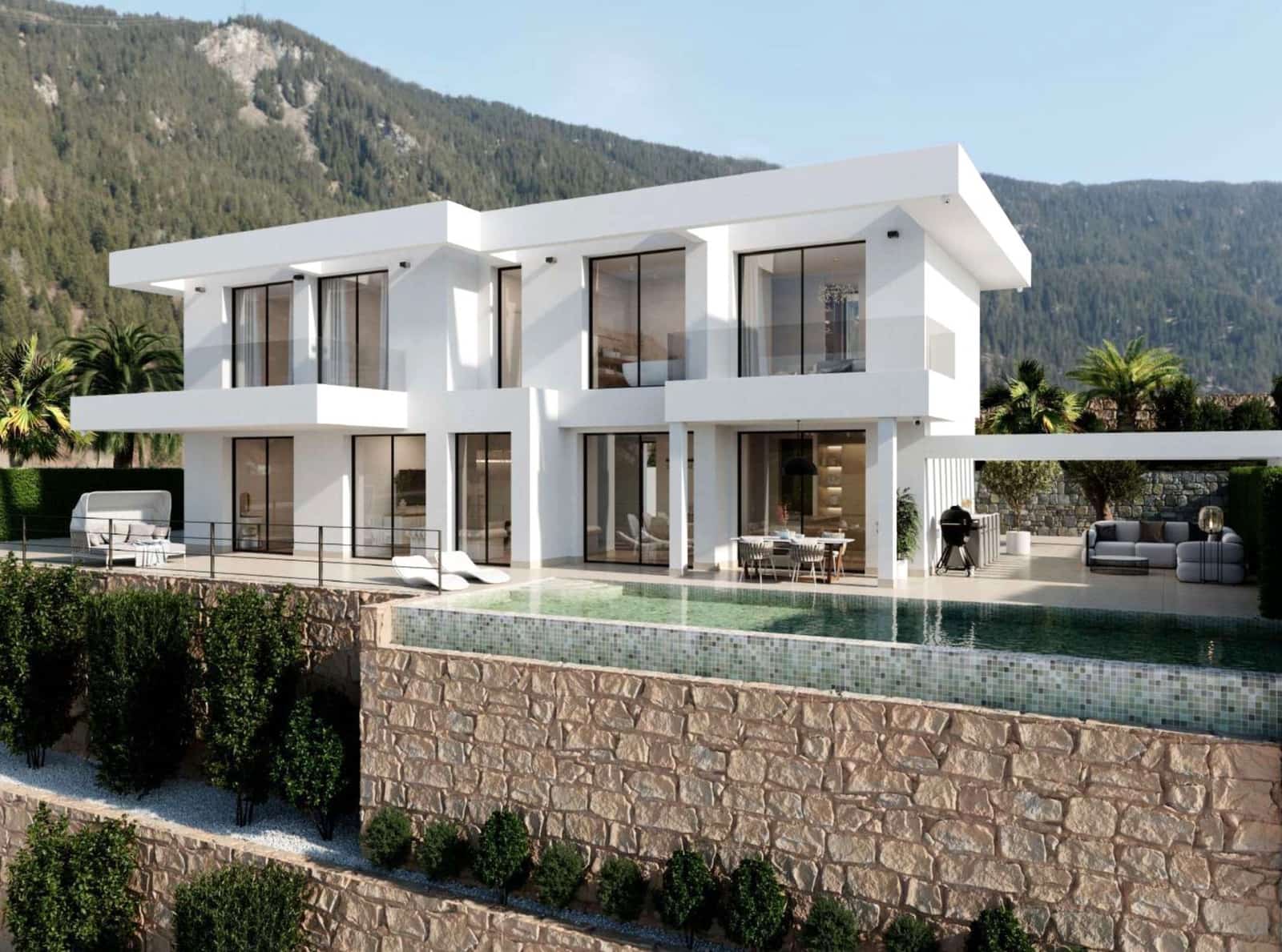 5 Zimmer Villa zu verkaufen in Finestrat mit Pool Garage - 2.600.000 € (Ref: 9954774)