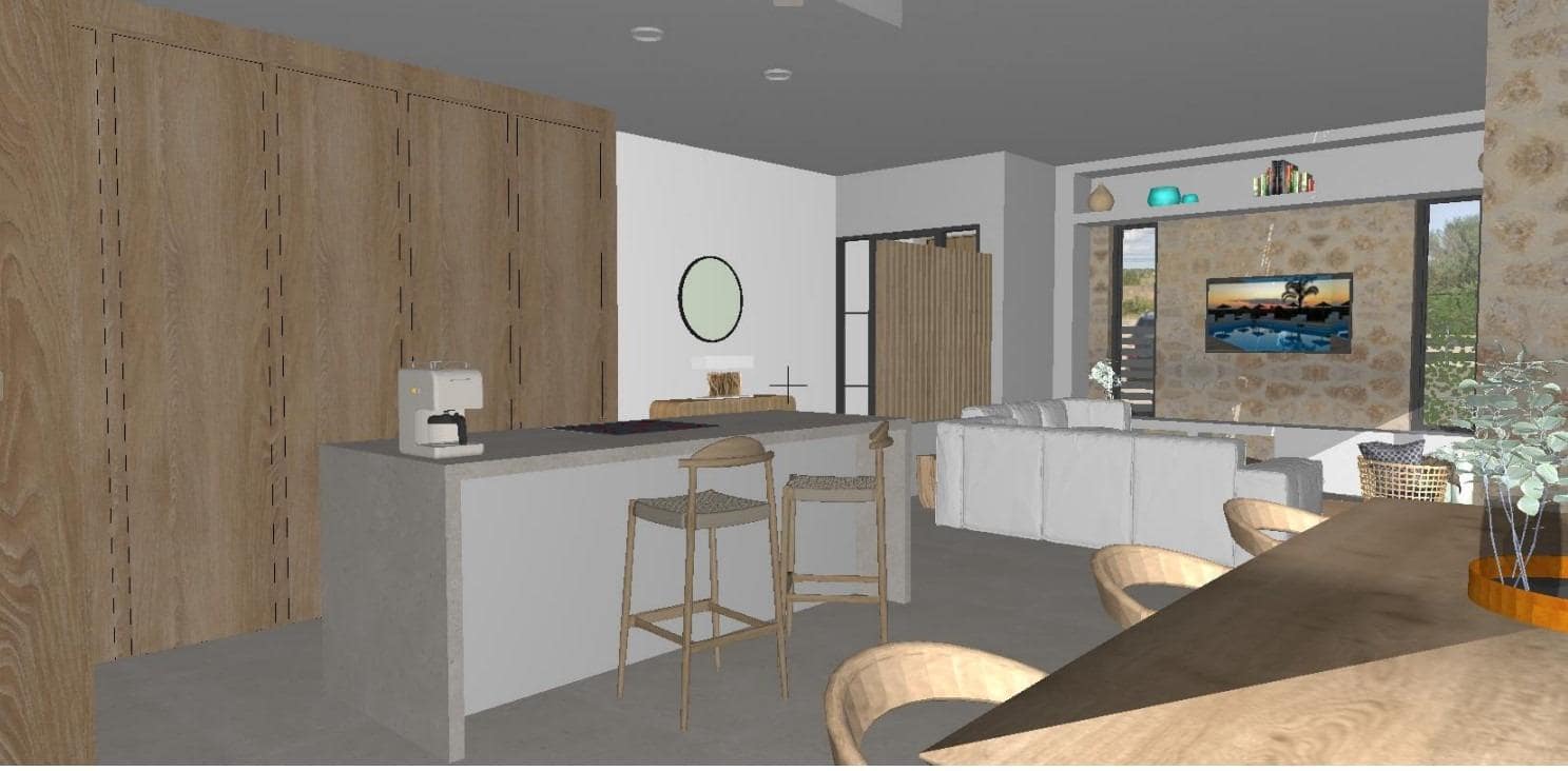 3 soveværelse Byhus til salg i Ses Salines med swimmingpool - € 1.650.000 (Ref: 7544263)