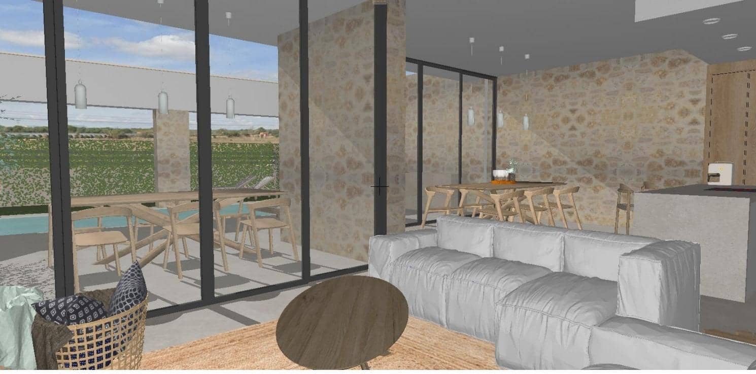 3 soveværelse Byhus til salg i Ses Salines med swimmingpool - € 1.650.000 (Ref: 7544263)