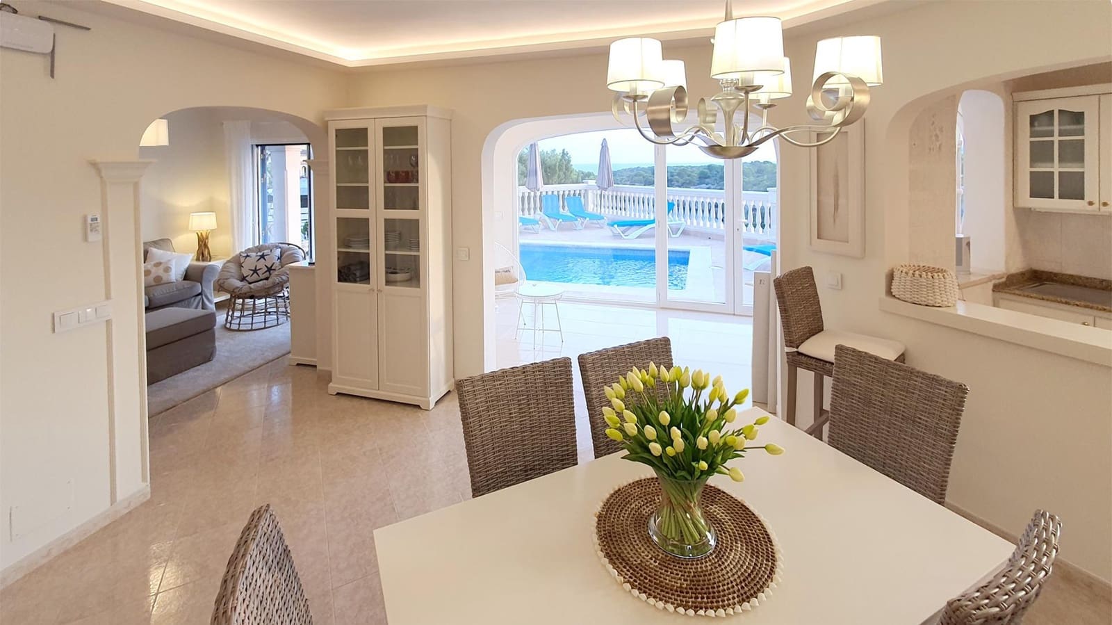 Chalet de 3 habitaciones en Cala Pi en venta con piscina - 2.490.000 € (Ref: 8869727)