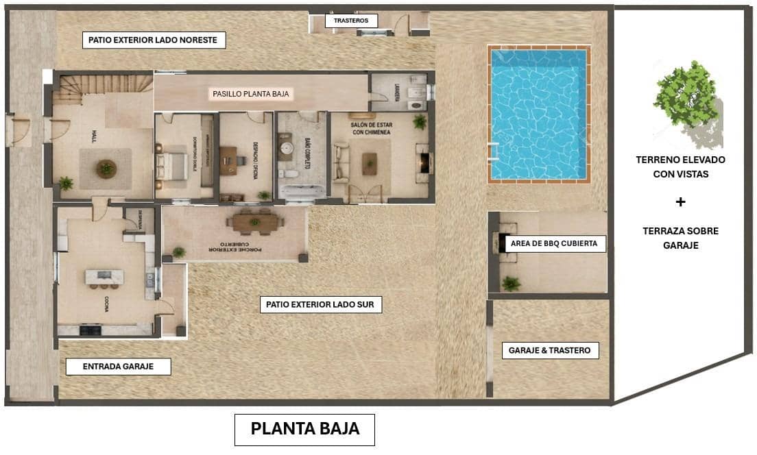 6 slaapkamer Villa te koop in Palma de Mallorca met zwembad garage - € 1.370.000 (Ref: 9934223)