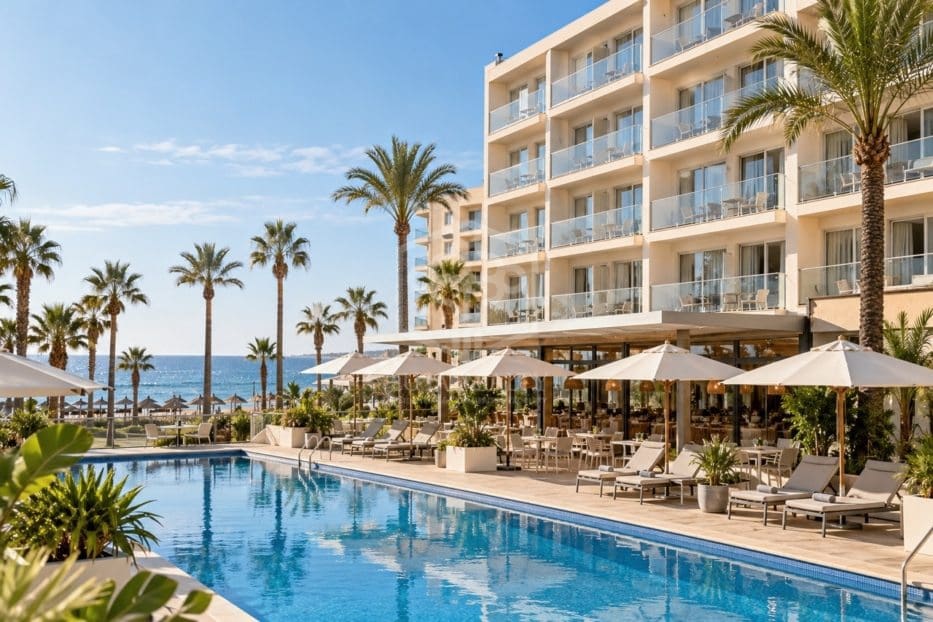110 quarto Hotel para venda em L'Arenal / S'Arenal com piscina - 10 000 000 € (Ref: 10186300)