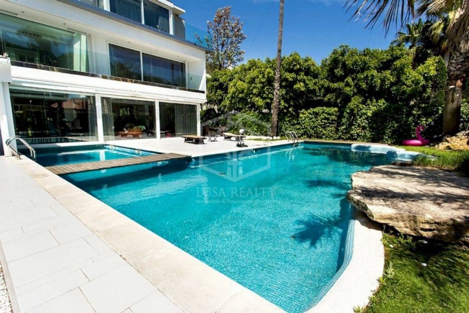 7 sypialnia Willa na sprzedaż w Castelldefels z basenem garażem - 3 490 000 € (Ref: 8115562)