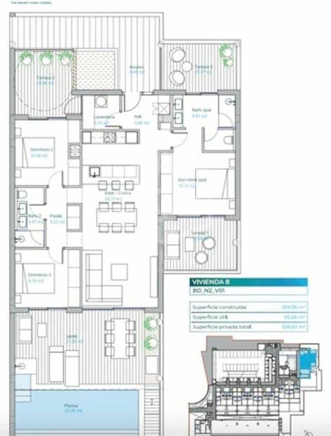 3 soveværelse Lejlighed til salg i Adeje - € 875.000 (Ref: 9144485)