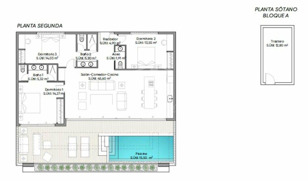 3 slaapkamer Appartement te koop in Adeje - € 1.450.000 (Ref: 9625137)