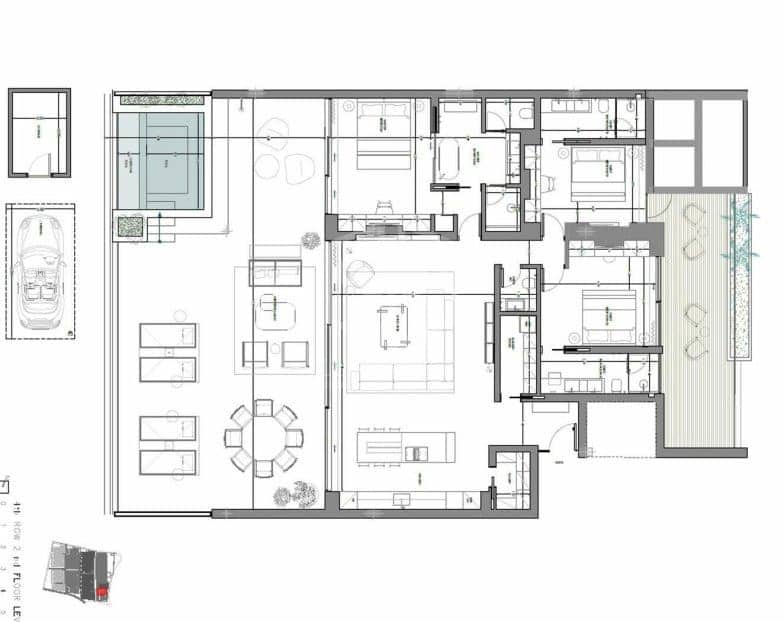 3 sypialnia Apartament na sprzedaż w Adeje z basenem - 2 200 000 € (Ref: 9932674)