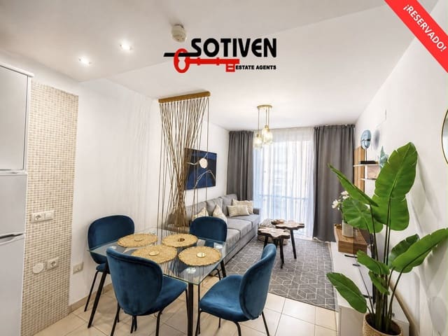1 makuuhuone Huoneisto vuokrattavana paikassa Playa de la Arena, Santiago del Teide mukana uima-altaan 
autotalli - 1 200 € (Ref: 8982723)