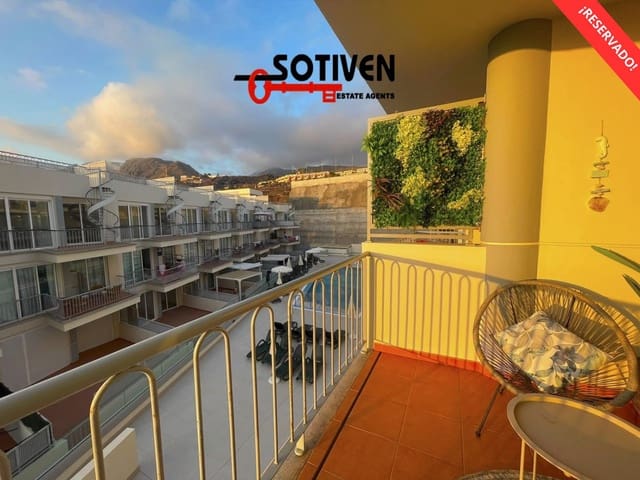 1 makuuhuone Huoneisto vuokrattavana paikassa Playa de la Arena, Santiago del Teide mukana uima-altaan 
autotalli - 1 200 € (Ref: 8982723)