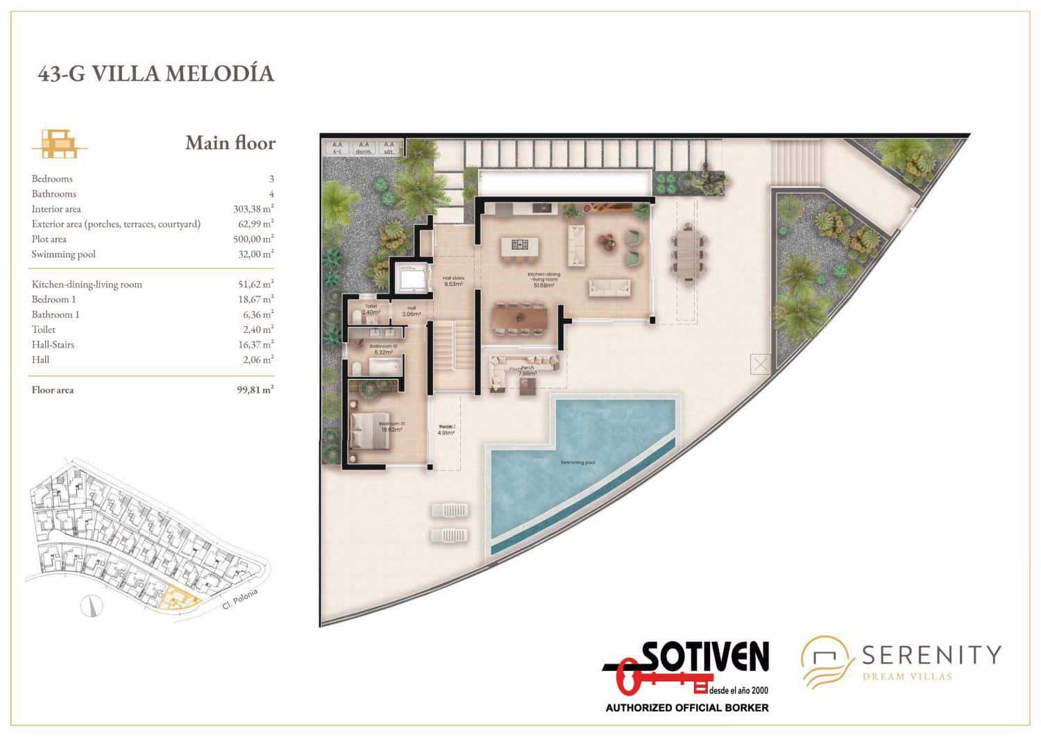 3 soveværelse Villa til salg i Costa Adeje med garage - € 2.039.500 (Ref: 9880664)