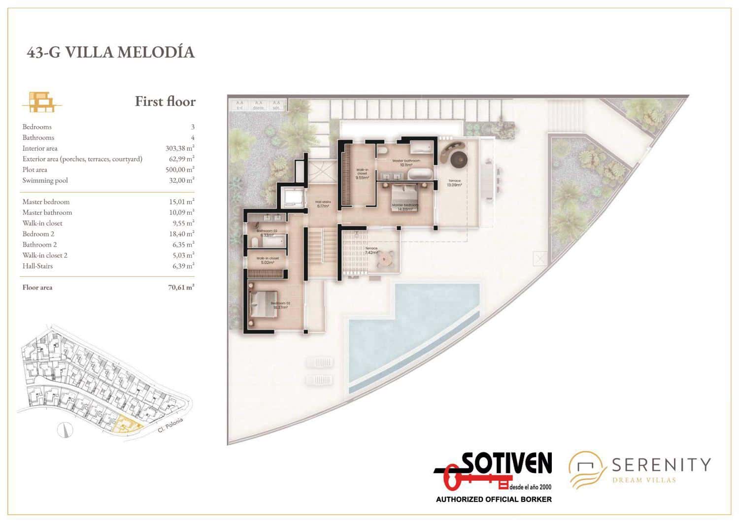 3 soveværelse Villa til salg i Costa Adeje med garage - € 2.039.500 (Ref: 9880664)