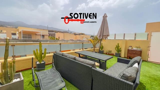 3 quarto Penthouse para arrendar em Alcala, Guía de Isora com garagem - 1 800 € (Ref: 9941796)