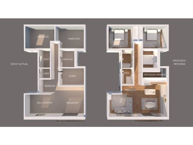 3 sovrum Lägenhet till salu i Sant Feliu de Guíxols - 185 000 € (Ref: 7557307)