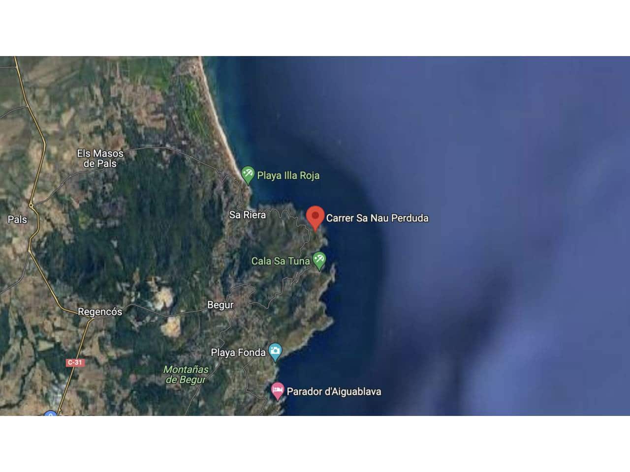 Grunde uden byggetilladelser til salg i Platja d'Aiguablava - € 580.000 (Ref: 7596598)