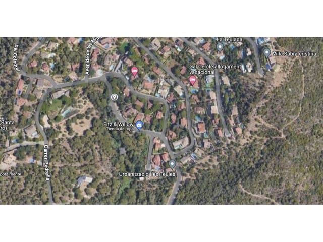 Grunde uden byggetilladelser til salg i Santa Cristina d'Aro - € 130.000 (Ref: 8742879)