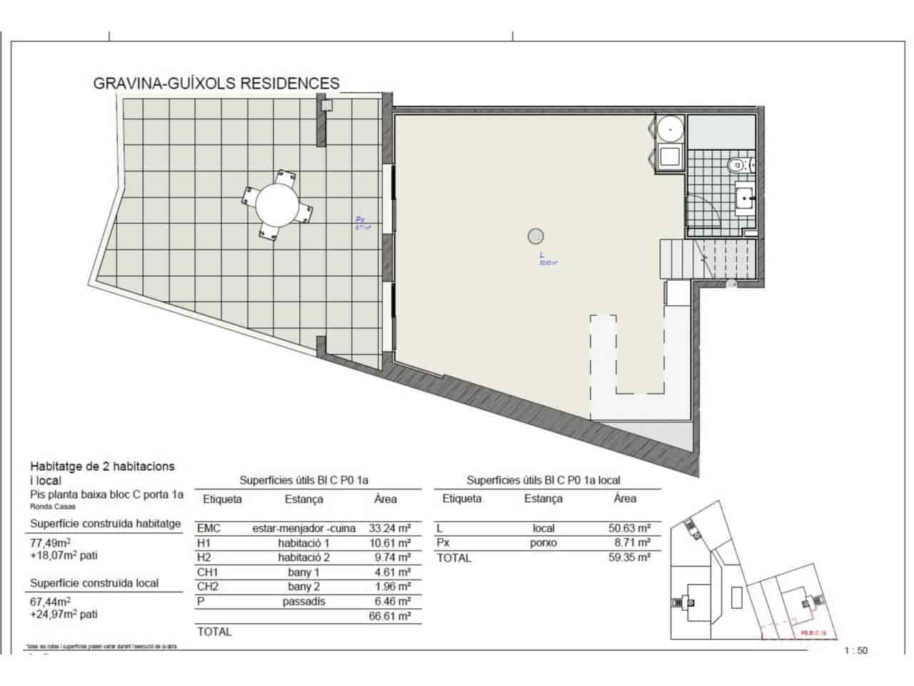 3 soveværelse Lejlighed til salg i Sant Feliu de Guixols med swimmingpool - € 290.000 (Ref: 9290919)