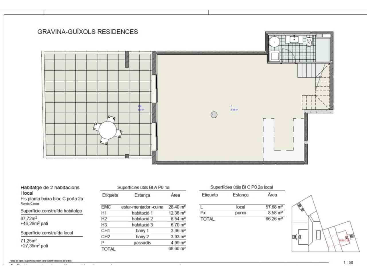 3 soveværelse Lejlighed til salg i Sant Feliu de Guixols med swimmingpool - € 290.000 (Ref: 9290919)