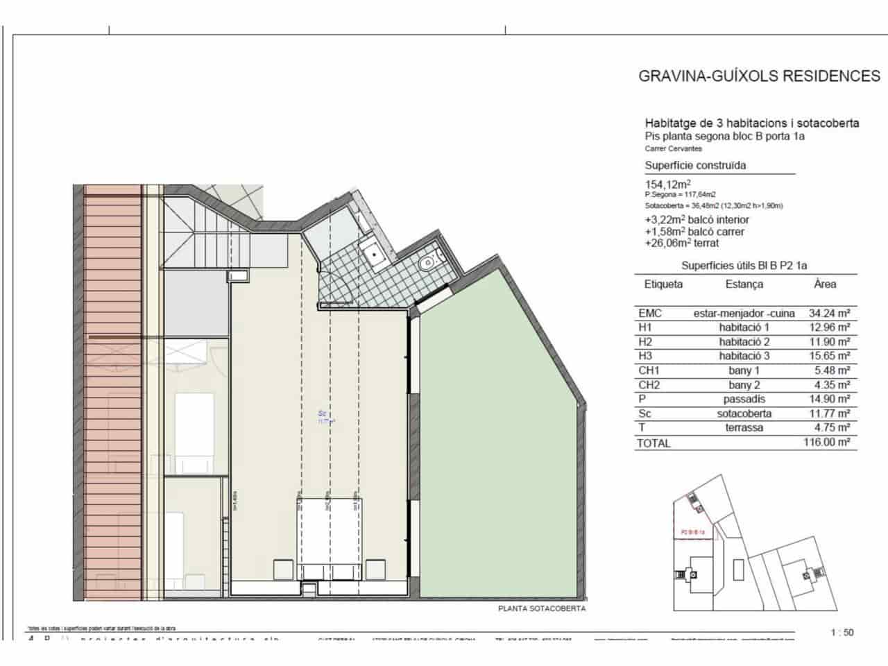 3 soveværelse Lejlighed til salg i Sant Feliu de Guixols med swimmingpool - € 290.000 (Ref: 9290919)