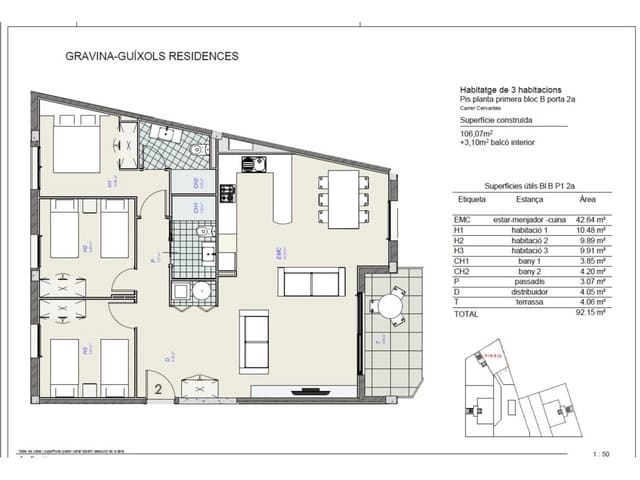 3 Zimmer Wohnung zu verkaufen in Sant Feliu de Guíxols mit Pool - 290.000 € (Ref: 9290919)