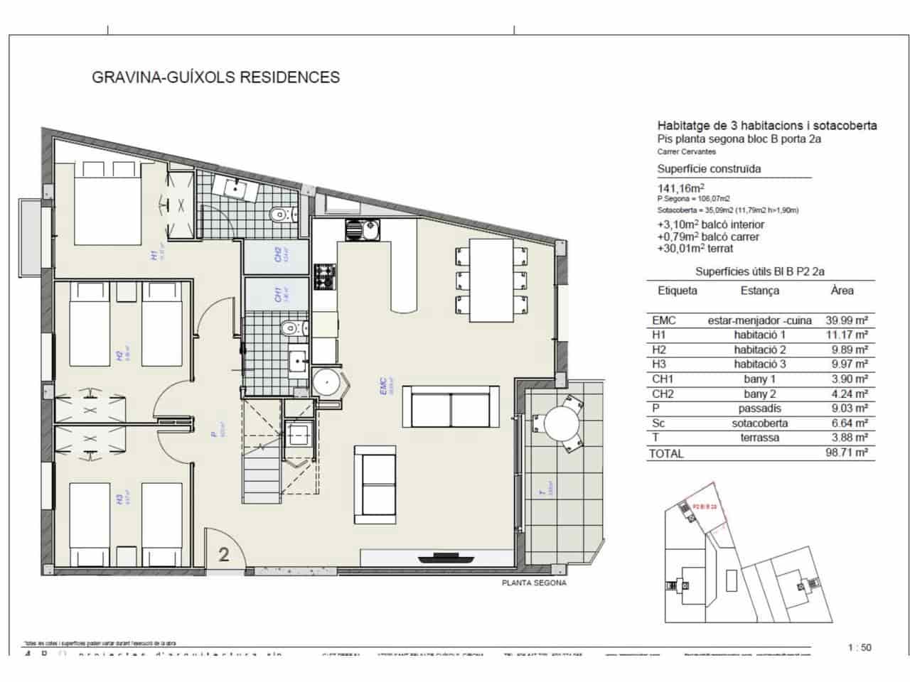 3 soveværelse Lejlighed til salg i Sant Feliu de Guixols med swimmingpool - € 290.000 (Ref: 9290919)