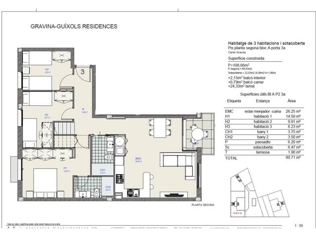 3 Zimmer Wohnung zu verkaufen in Sant Feliu de Guíxols mit Pool - 290.000 € (Ref: 9290919)