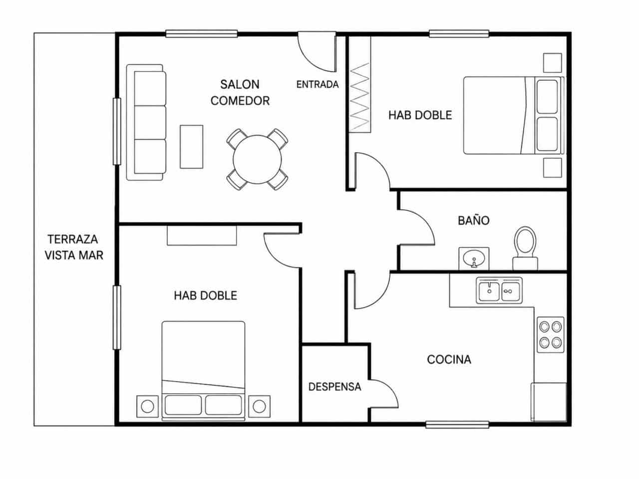 2 bedroom Flat for sale in Castell-Platja d'Aro with garage - € 315,000 (Ref: 9838795)