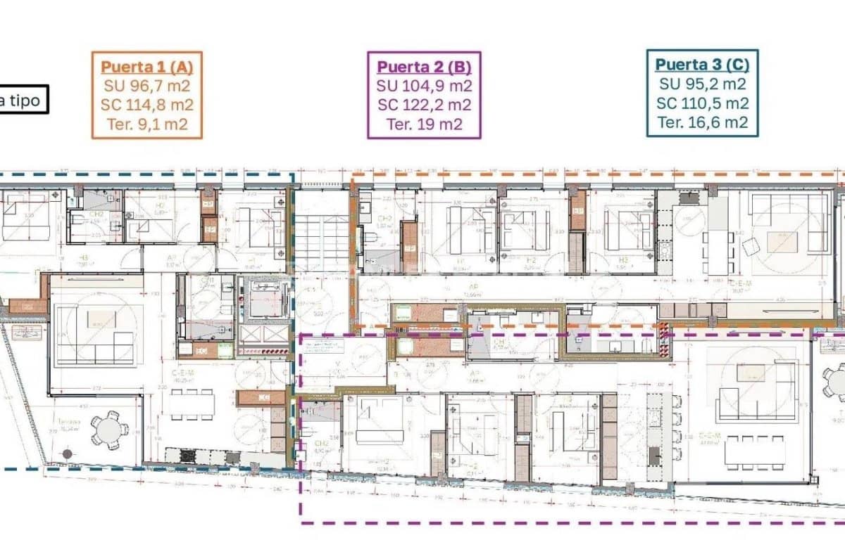 3 soveværelse Lejlighed til salg i Platja d'Aro med swimmingpool garage - € 790.000 (Ref: 8914519)