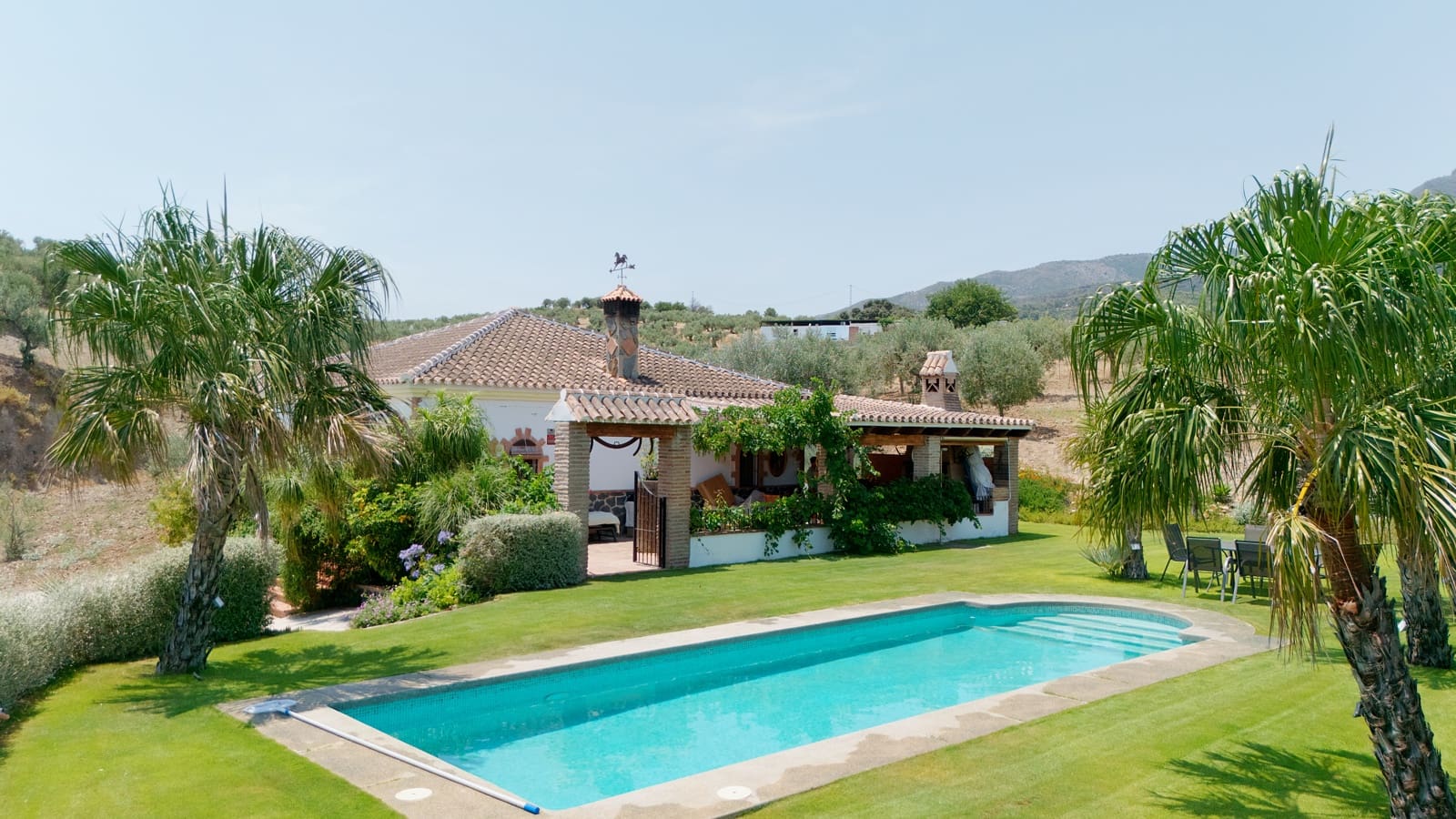 3 quarto Quinta/Casa Rural para arrendar em Alozaina com piscina garagem - 2 200 € (Ref: 10073359)