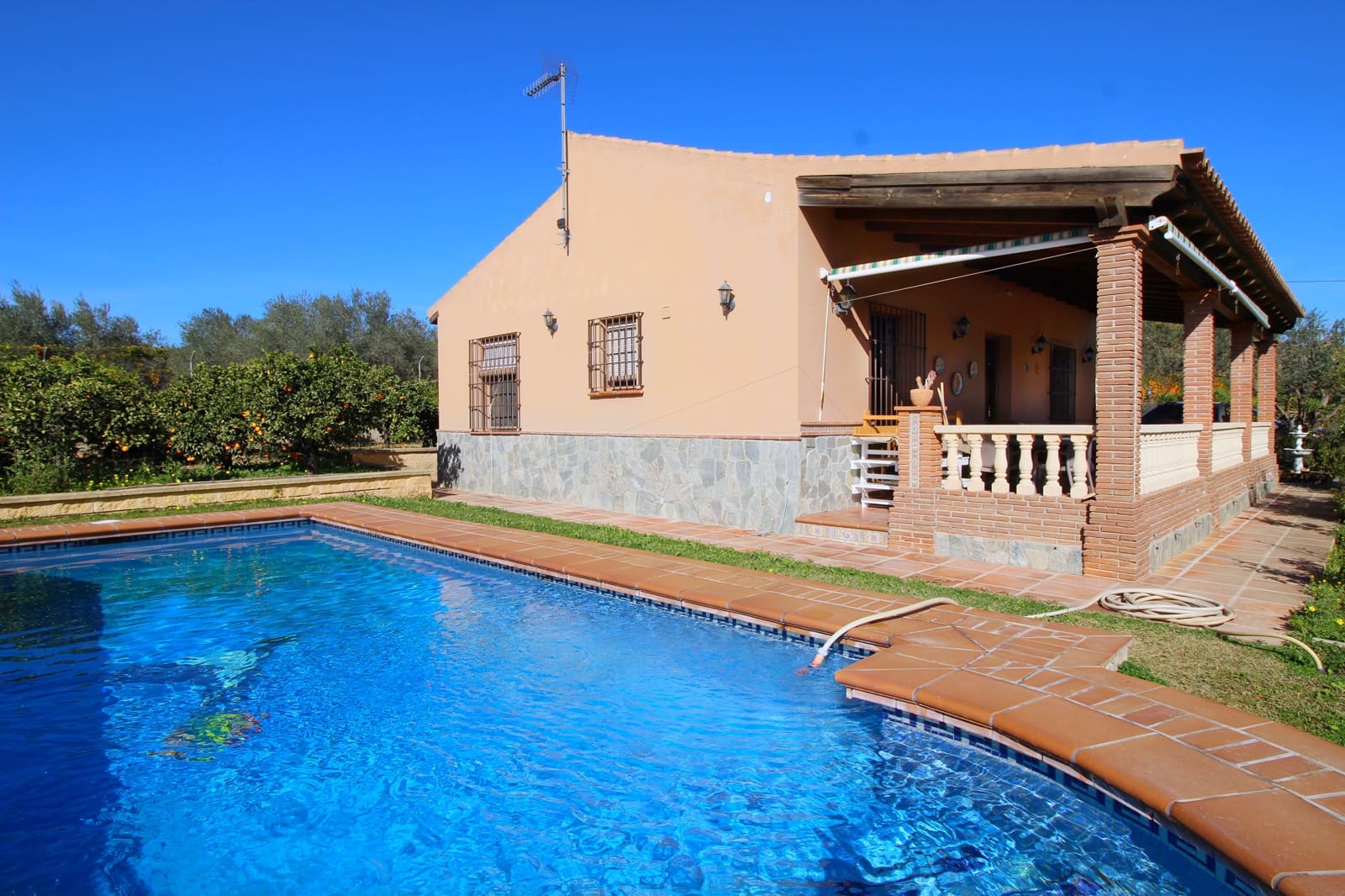 3 quarto Quinta/Casa Rural para arrendar em Alhaurin el Grande com piscina - 1 300 € (Ref: 7332219)