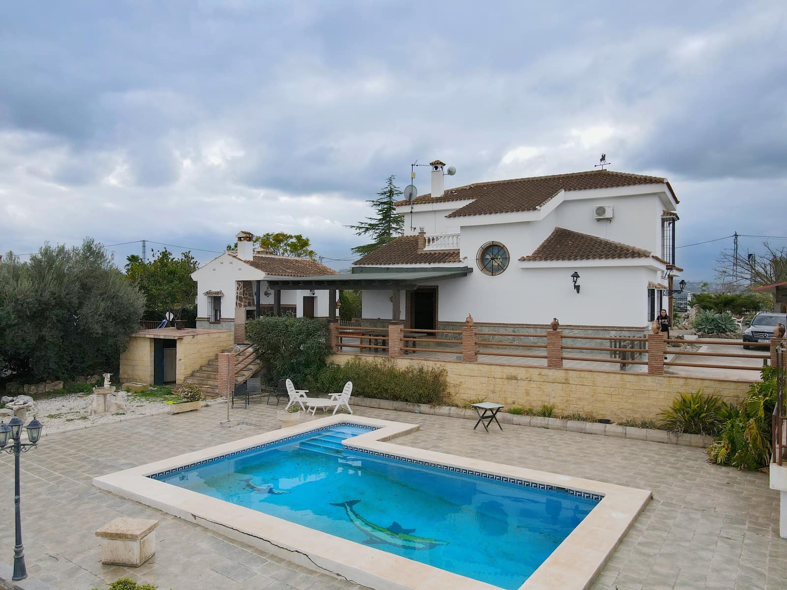 5 sypialnia Finka/Dom wiejski do wynajęcia w Alhaurin el Grande z basenem garażem - 2 500 € (Ref: 8059040)