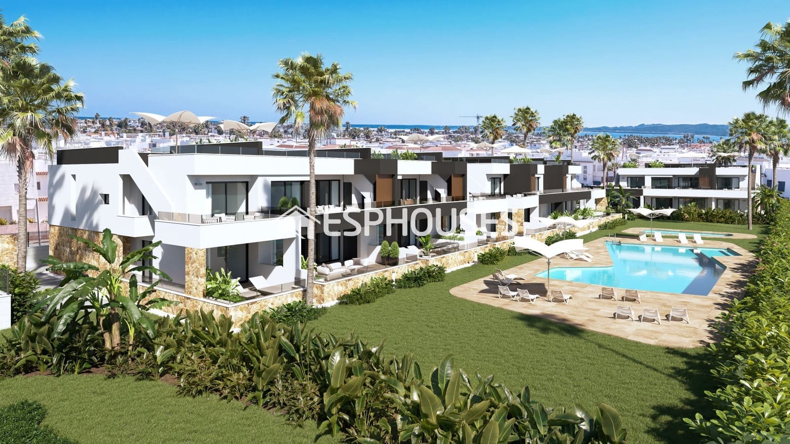 2 sovrum Takvåning till salu i Ciudad Quesada med pool garage - 339 000 € (Ref: 10009925)