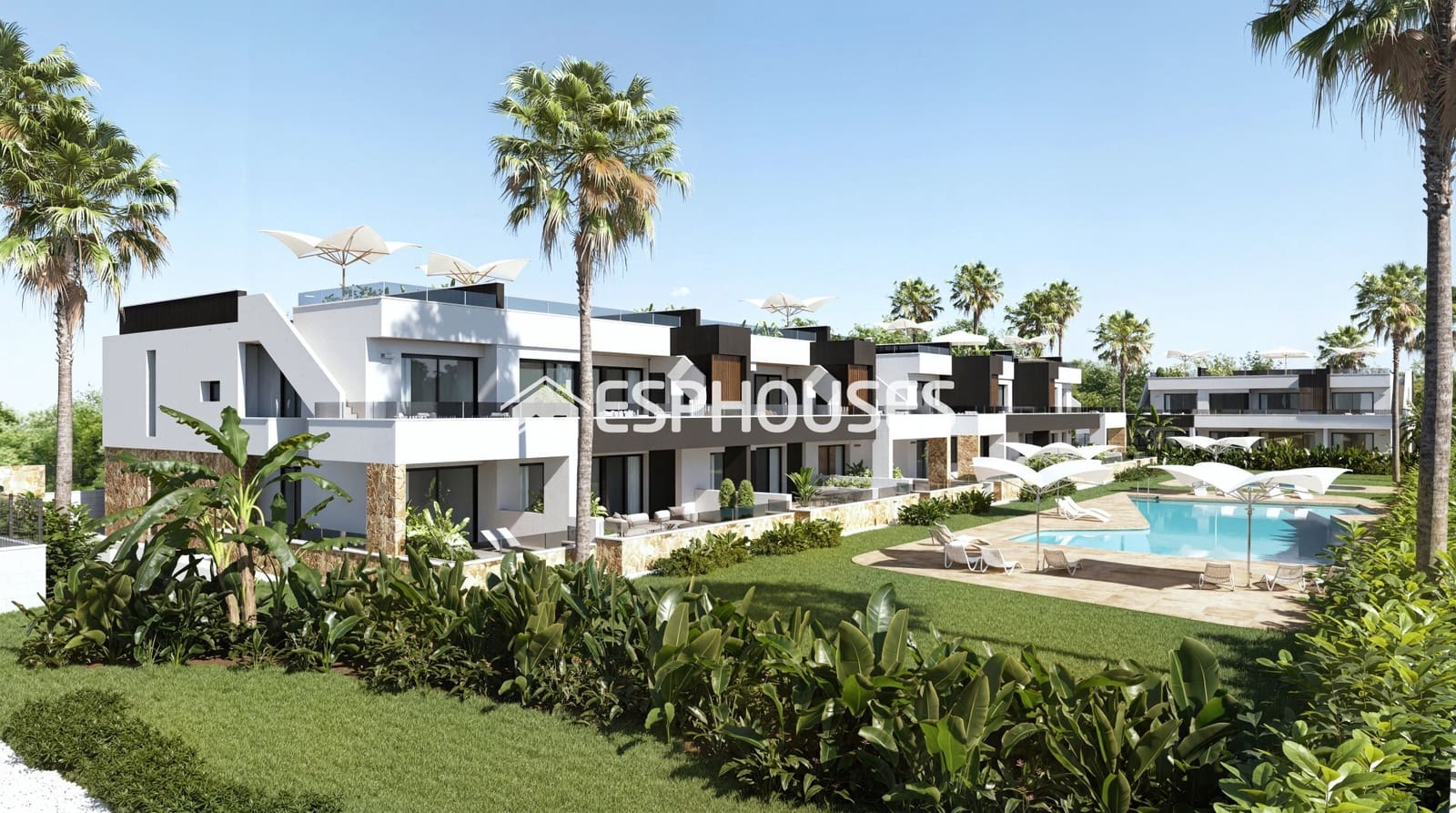 2 sovrum Takvåning till salu i Ciudad Quesada med pool garage - 339 000 € (Ref: 10009925)