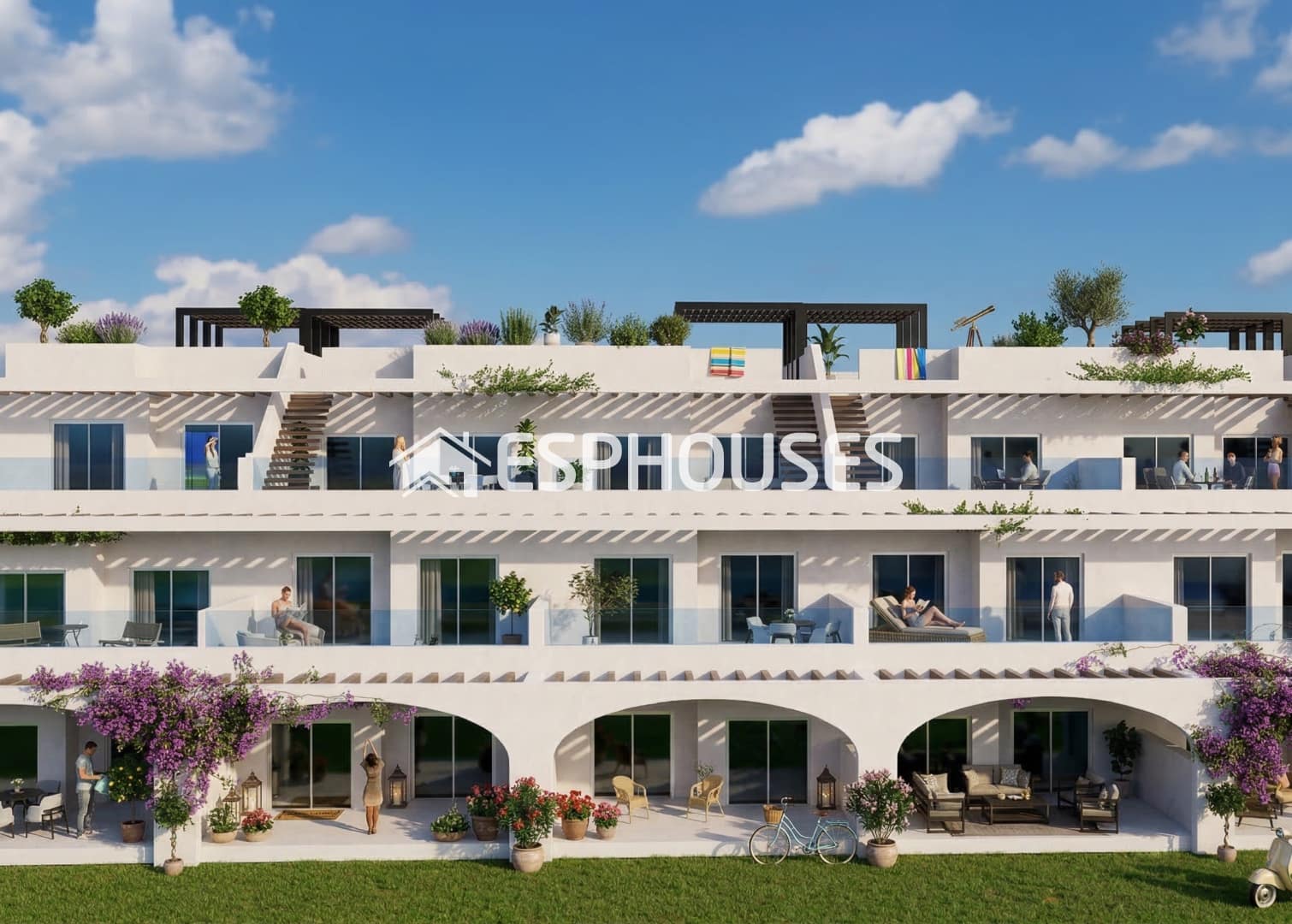 3 chambre Penthouse à vendre à Vera avec piscine garage - 315 000 € (Ref: 10009929)
