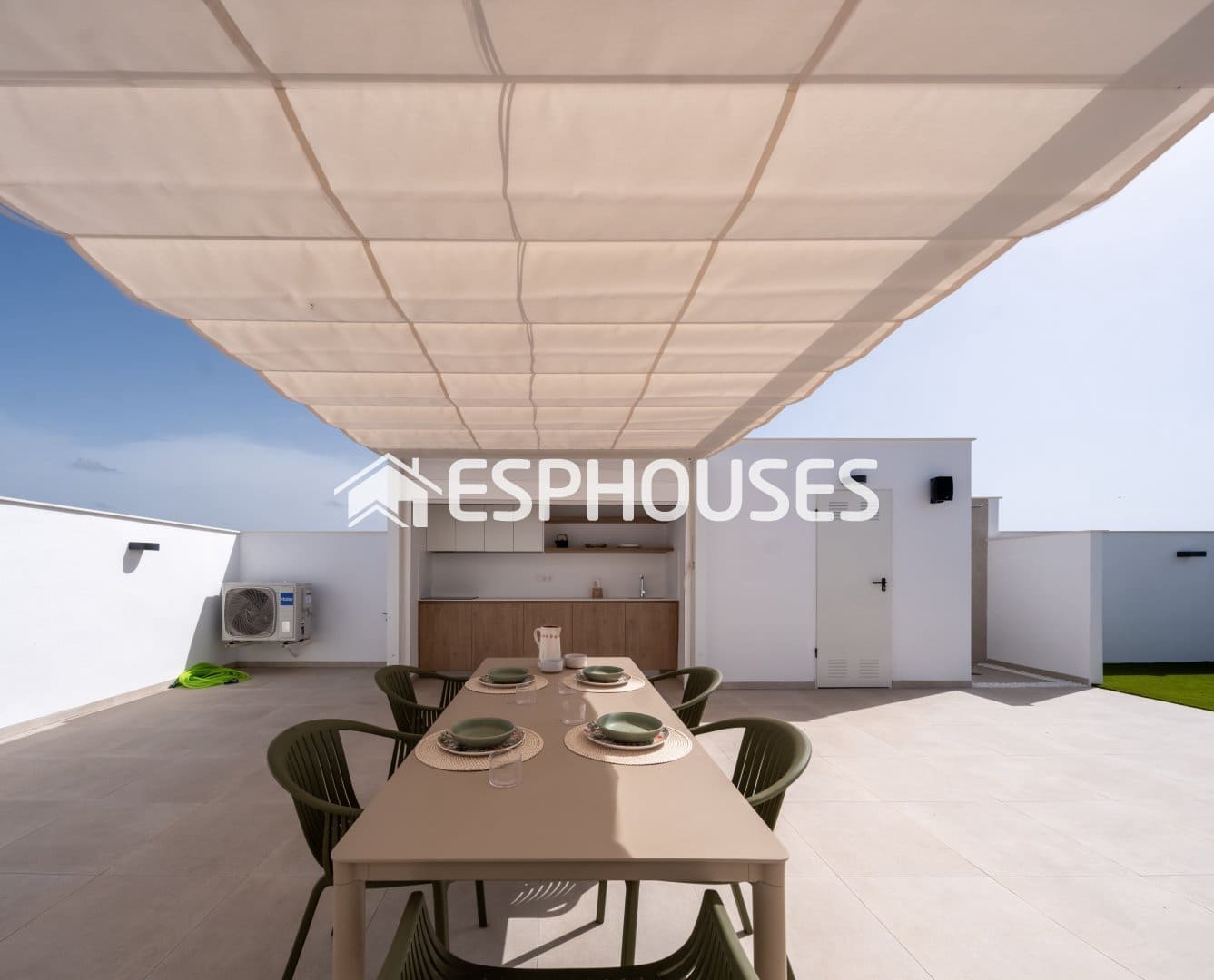 2 sypialnia Penthouse na sprzedaż w Pilar de la Horadada z basenem garażem - 314 900 € (Ref: 10012540)
