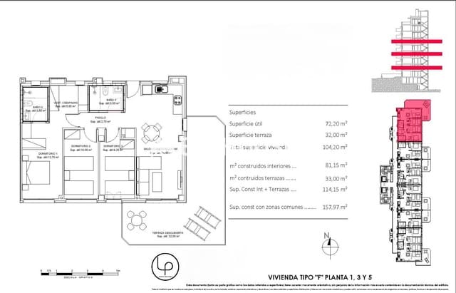 3 soverom Leilighet til salgs i La Cala de Villajoyosa, La Villajoyosa / Vila Joiosa med svømmebasseng garasje - € 566 750 (Ref: 10014775)