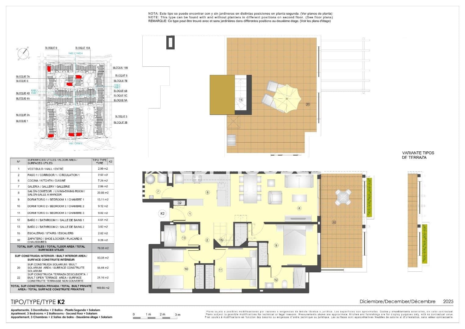 3 Zimmer Penthouse zu verkaufen in Pulpi mit Pool - 293.000 € (Ref: 10014826)