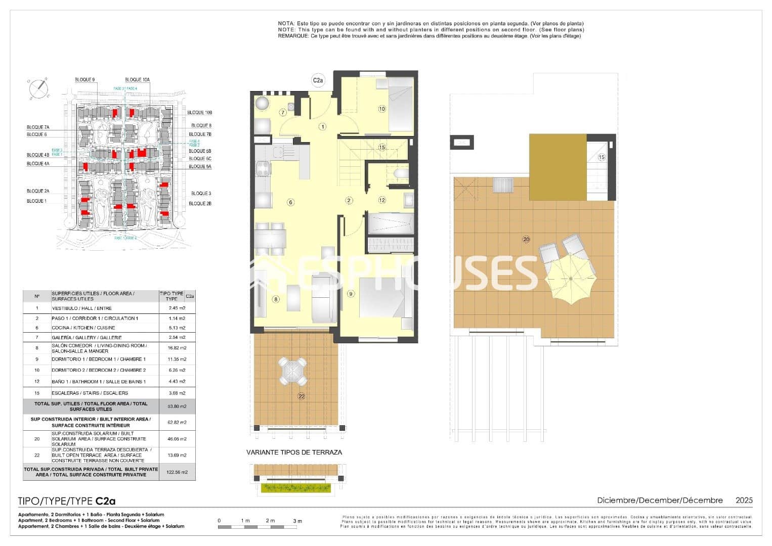 2 sypialnia Penthouse na sprzedaż w Pulpi z basenem - 229 000 € (Ref: 10014832)