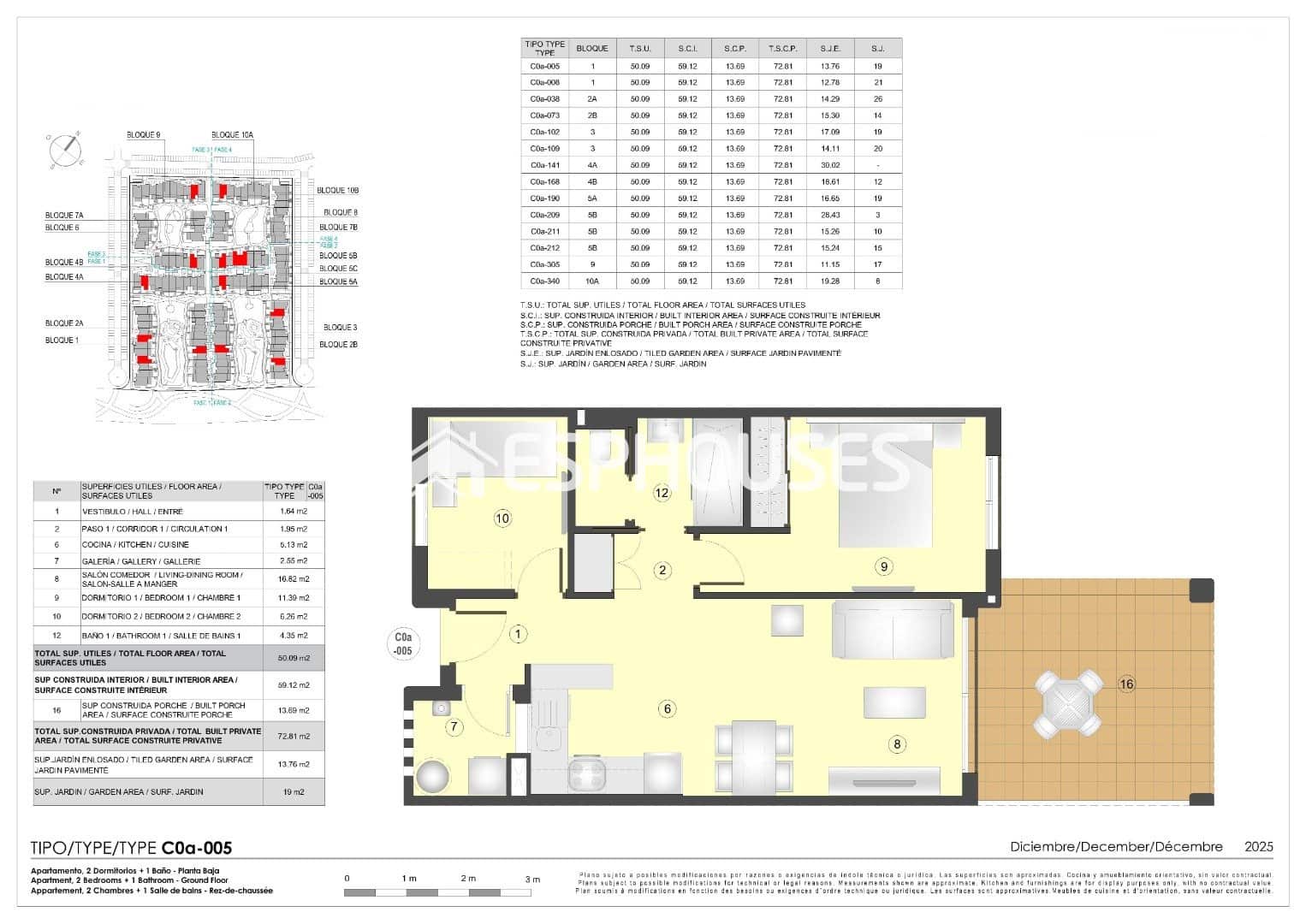 2 camera da letto Appartamento in vendita in Pulpi con piscina - 213.000 € (Rif: 10014834)